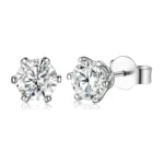 PT950 Lab-Grown Diamond Earrings