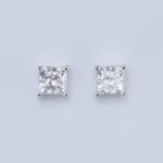 PT950 Lab-Grown Diamond Earrings - Image 2