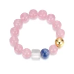 Rose Quartz Beaded Bracelet