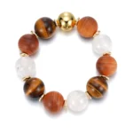 Multi-Gemstone Crystal Beaded Bracelet