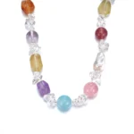 Multi-Gemstone Crystal Necklace - Image 2