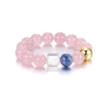 Rose Quartz Beaded Bracelet - Image 2
