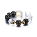 Multi-Gemstone Crystal Beaded Bracelet - Image 2