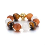 Multi-Gemstone Crystal Beaded Bracelet - Image 2