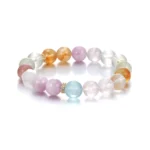 Multi-Gemstone Crystal Beaded Bracelet - Image 2