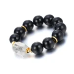 Multi-Gemstone Crystal Beaded Bracelet - Image 2