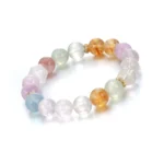 Multi-Gemstone Crystal Beaded Bracelet - Image 3