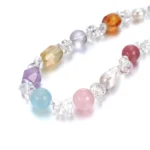 Multi-Gemstone Crystal Necklace - Image 3