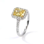 PT950 Lab-Grown Diamond Ring