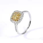 PT950 Lab-Grown Diamond Ring