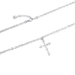 Stainless Steel Zircon Necklace - Image 2