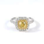 PT950 Lab-Grown Diamond Ring
