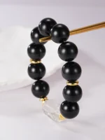 Multi-Gemstone Crystal Beaded Bracelet - Image 3