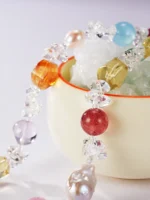 Multi-Gemstone Crystal Necklace - Image 4