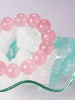 Rose Quartz Beaded Bracelet - Image 3