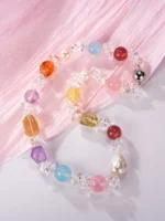 Multi-Gemstone Crystal Necklace - Image 5