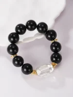 Multi-Gemstone Crystal Beaded Bracelet - Image 5