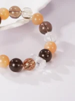 Multi-Gemstone Crystal Beaded Bracelet - Image 4