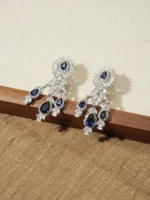 925 Silver Lab-Grown Sapphire Set - Image 6