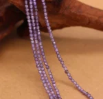 Copper Amethyst Necklace with Two Large Baroque Pearls - Image 3