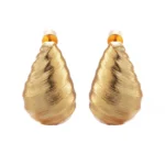 Copper Brushed Earrings - Image 2