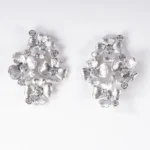 Copper Alloy Zircon Earrings