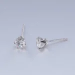 PT950 Lab-Grown Diamond Earrings - Image 2