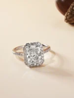 PT950 Lab-Grown Diamond Ring - Image 3