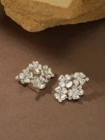 Copper Alloy Zircon Earrings - Image 3