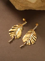 Copper Alloy Zircon Earrings - Image 2