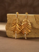 Copper Alloy Zircon Earrings - Image 3