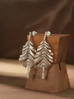 Copper Alloy Zircon Earrings - Image 4
