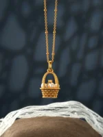 Copper Alloy Freshwater Pearl Necklace - Image 3