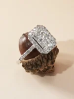 PT950 Lab-Grown Diamond Ring - Image 4