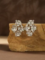 Copper Alloy Zircon Earrings - Image 2