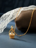 Copper Alloy Freshwater Pearl Necklace - Image 4