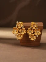 Copper Alloy Zircon Earrings - Image 3
