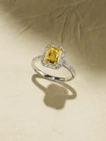 PT950 Lab-Grown Diamond Ring - Image 3
