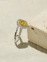 PT950 Lab-Grown Diamond Ring - Image 4