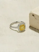 PT950 Lab-Grown Diamond Ring - Image 4